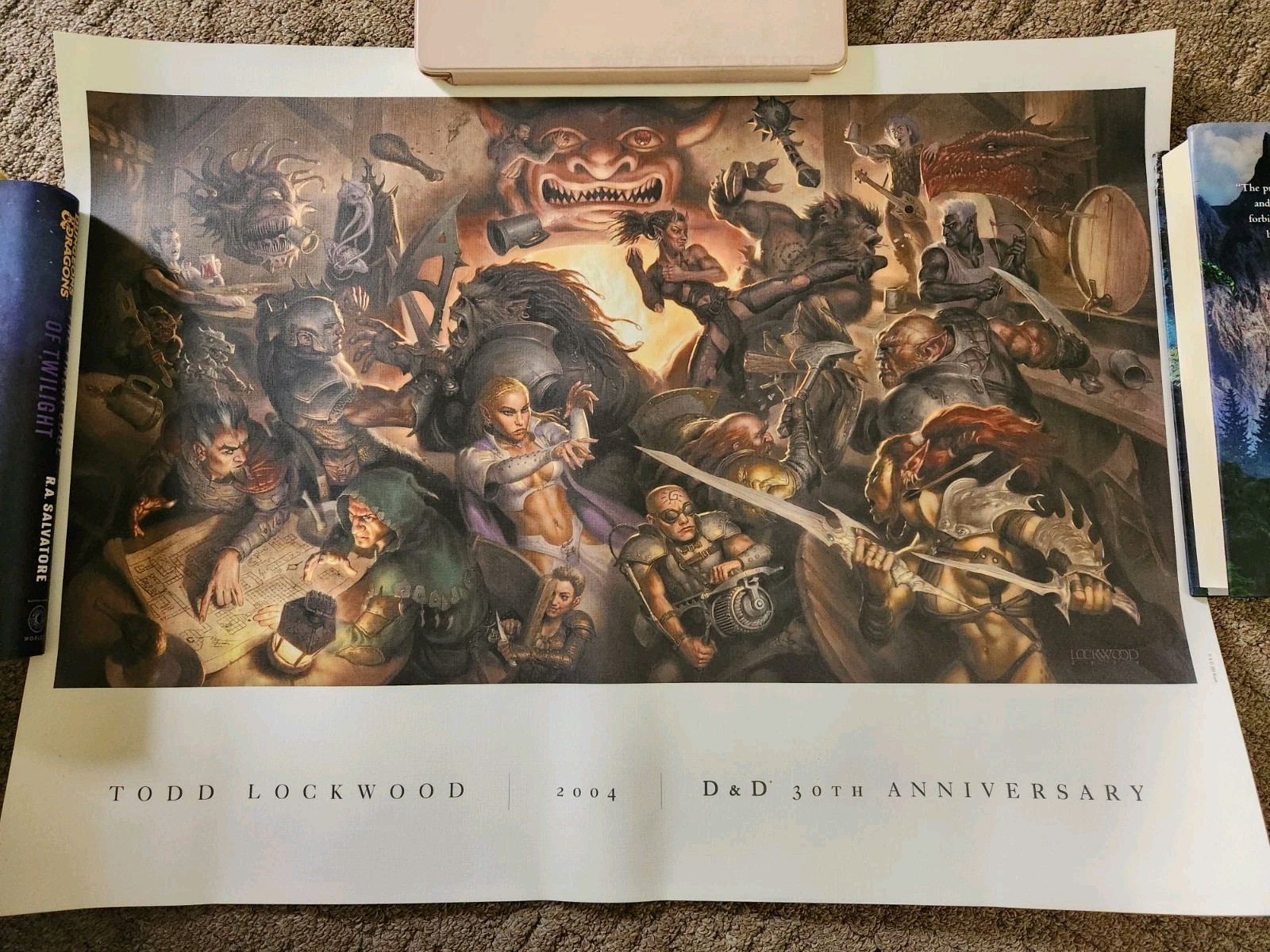 RARE Vintage Dungeons & Dragons 30th Anniversary Gencon 2004 Exclusive Lockwood RARE Vintage Dungeons & Dragons 30th Anniversary Gencon 2004 Exclusive Lockwood