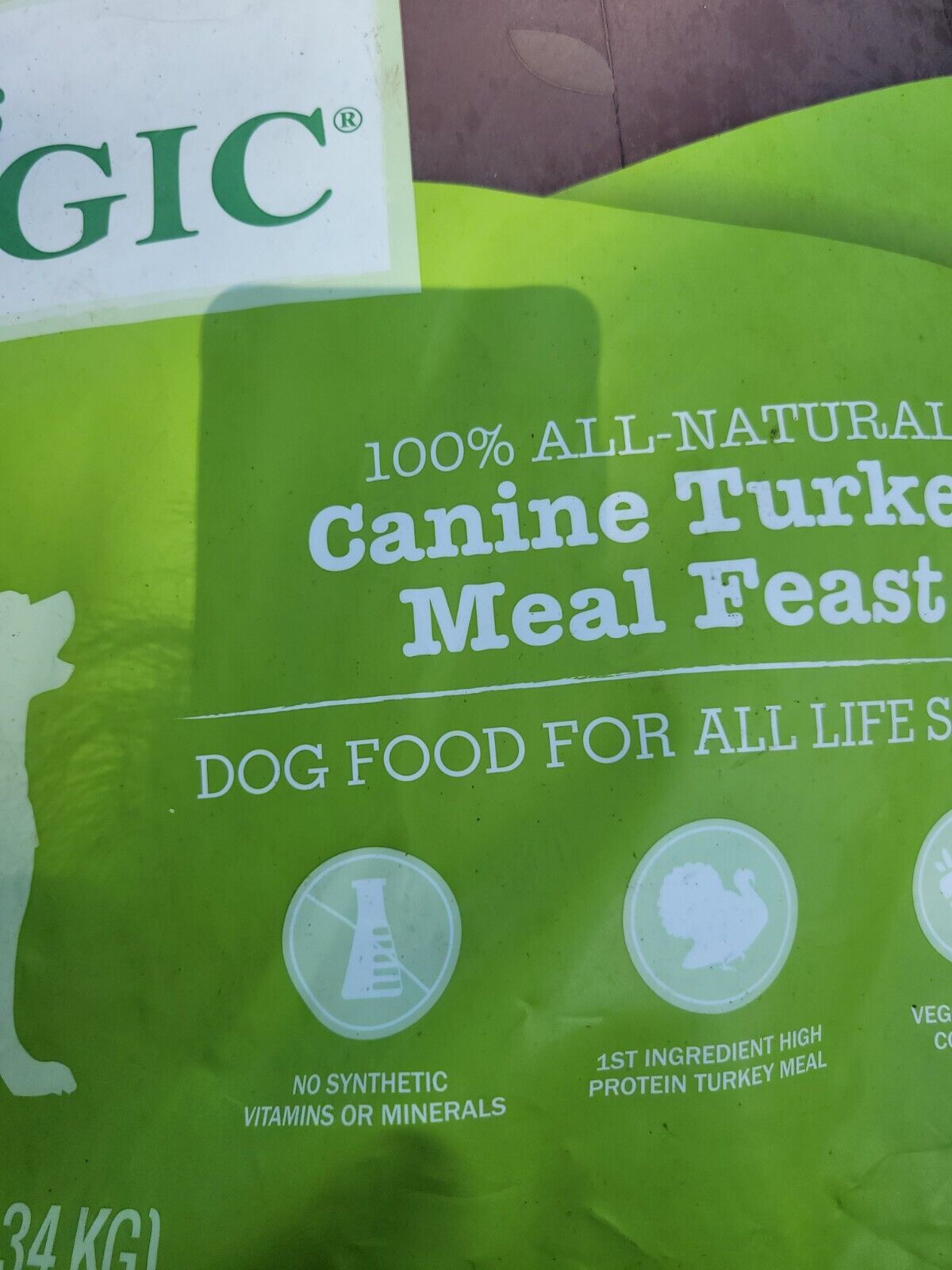 Nature\'s Logic Turkey Meal feast 25 lbs exp 12/24  See Note