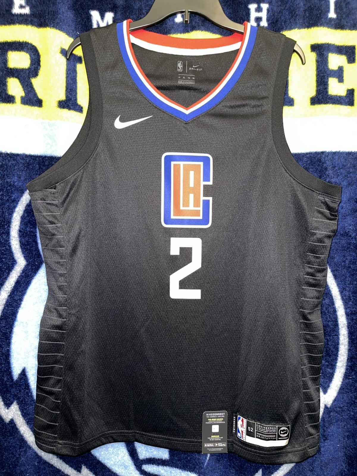 Nike NBA LA Clippers Shai Gilgeous-Alexander Icon Edtion Swingman Jersey Size XL