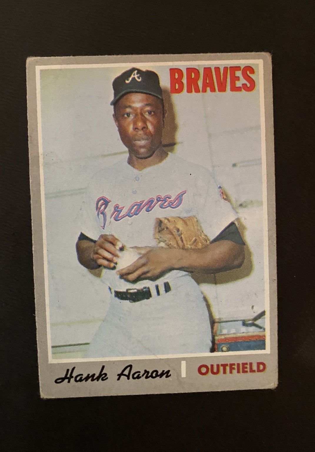 1970 TOPPS  BASEBALL =  500 = HANK  AARON, EX, Excellent 