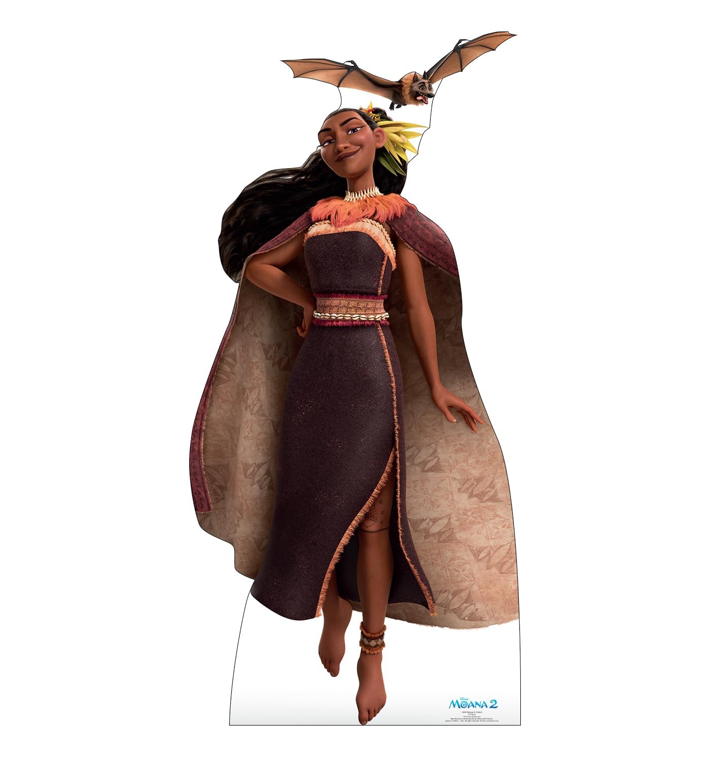 Cardboard People Matangi & Matangi\'s Sidekick Cardboard Cutout - Moana 2