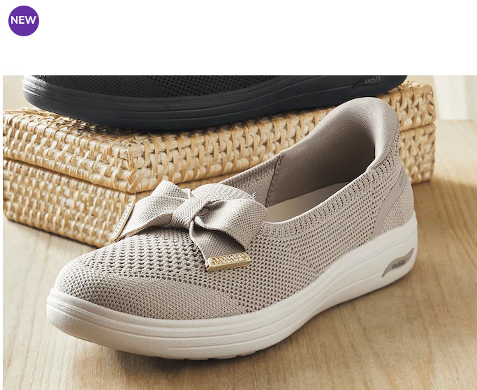 NEW Skechers Women's Slip-Ins Arch Fit Inspire Gemma Comfort Shoes - MEDIUM