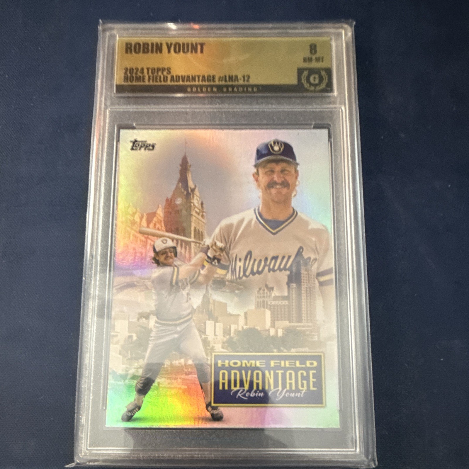 Topps 2024 Home Field Advantage Robin Yount #HFA-12 Milwaukee Brewers