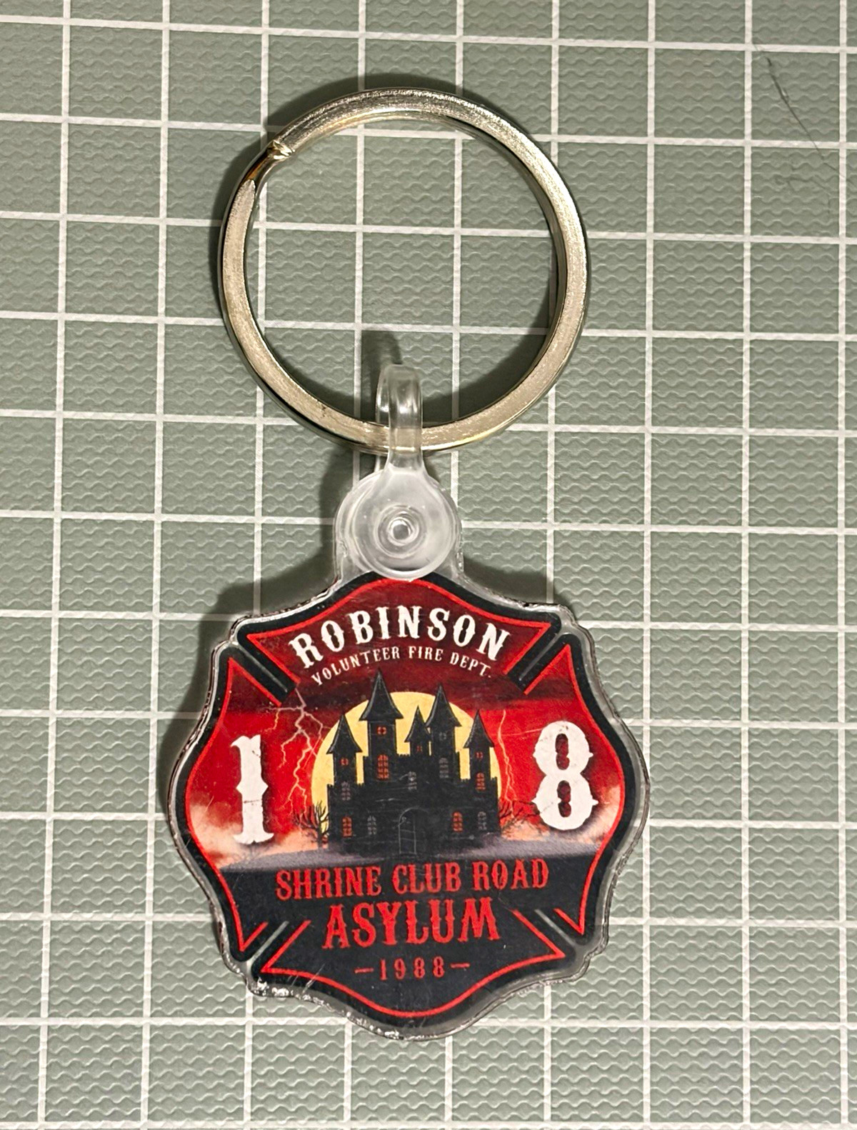 Robinson Volunteer Fire Dept Keychain *RARE* Only 1 Batch Made Robinson Volunteer Fire Dept Keychain *RARE* Only 1 Batch Made