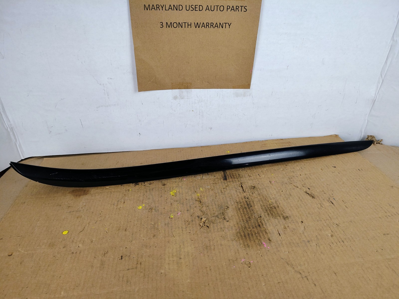 09-14 ACURA TSX DRIVER WINDSHIELD TRIM NH731P CRYSTAL BLACK PEARL SHINY PAINT J 09-14 ACURA TSX DRIVER WINDSHIELD TRIM NH731P CRYSTAL BLACK PEARL SHINY PAINT J
