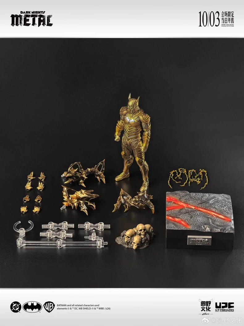 UPF 1/12 Dark Nights: Metal The Reverse Red Death Action Figure WF2026 Limited UPF 1/12 Dark Nights: Metal The Reverse Red Death Action Figure WF2026 Limited