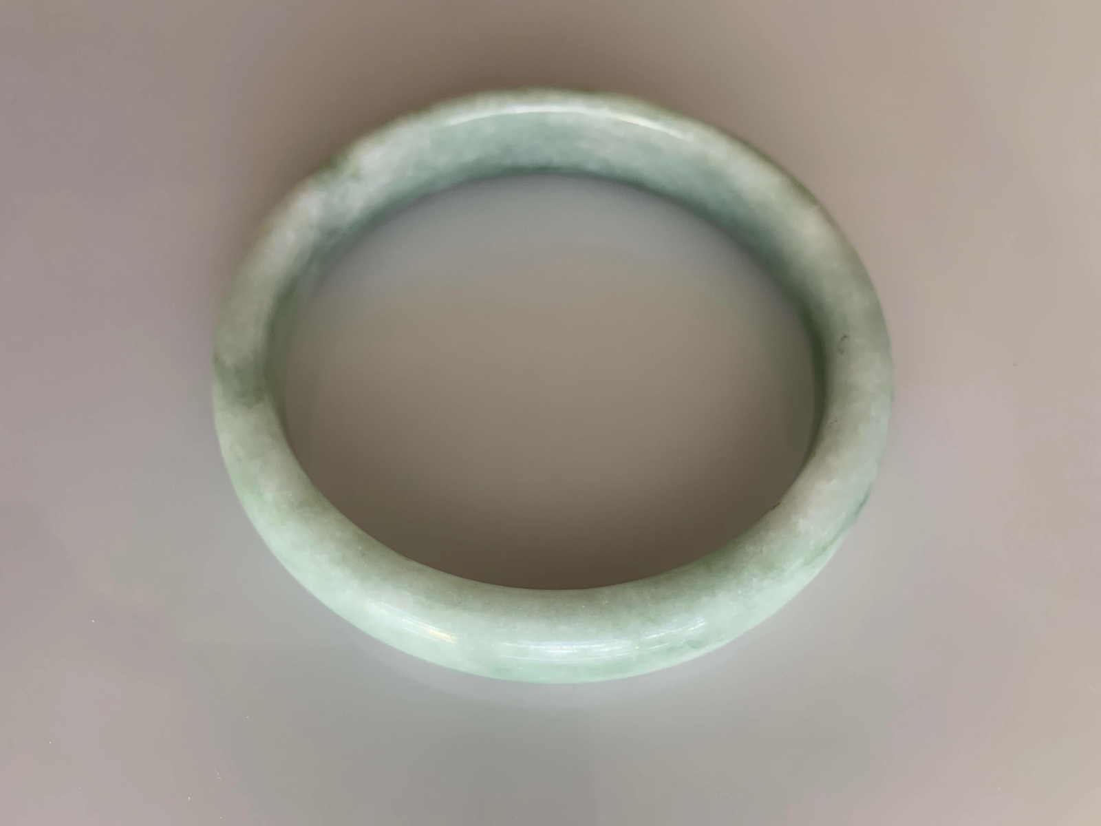 Beautiful Natural Real Chinese Light Green Jade Bangle Bracelet Emerald Green Beautiful Natural Real Chinese Light Green Jade Bangle Bracelet Emerald Green