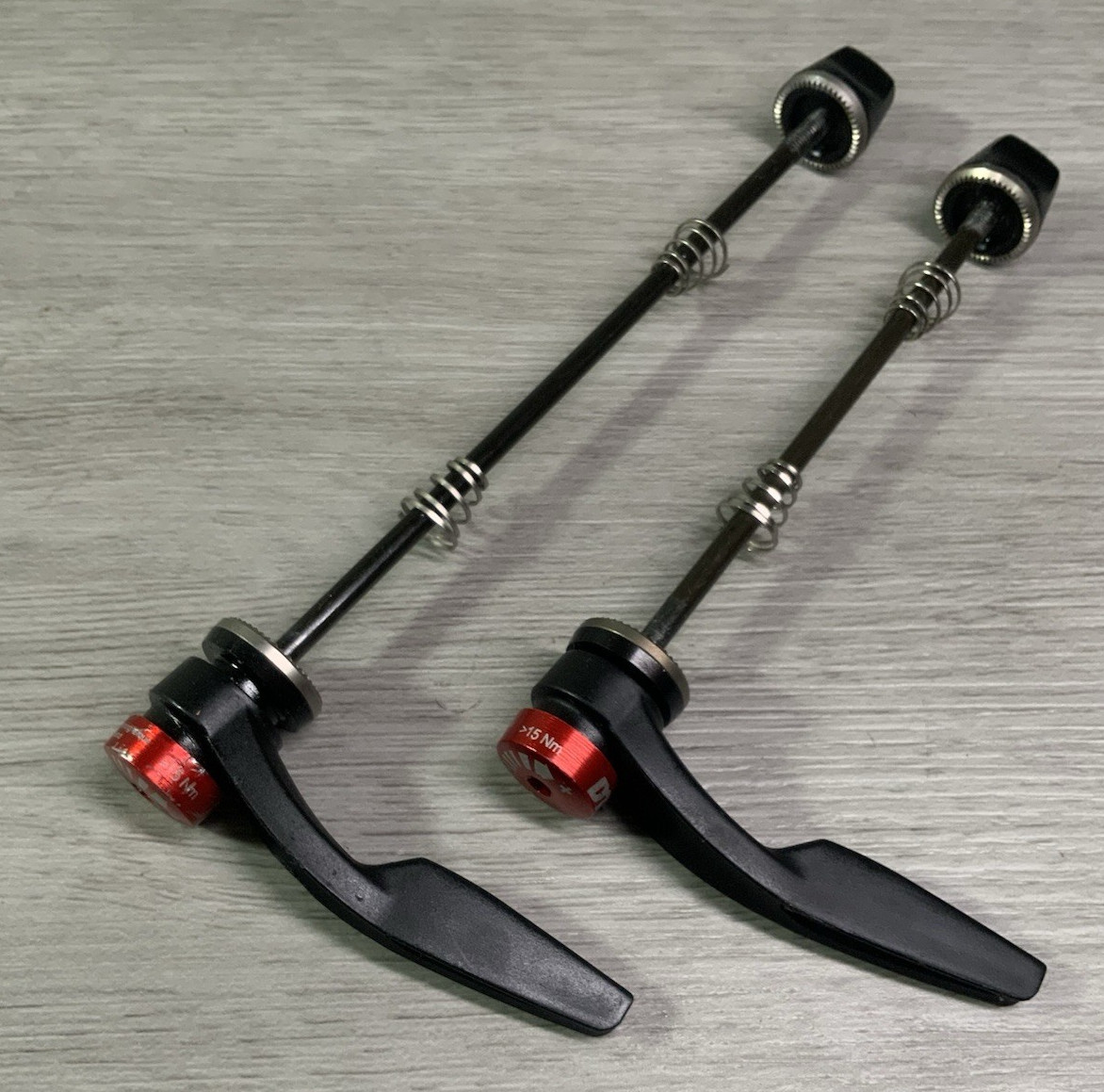DT SWISS RWS QUICK RELEASE SKEWER SET 100-135 MM SPACING 96 GRAMS