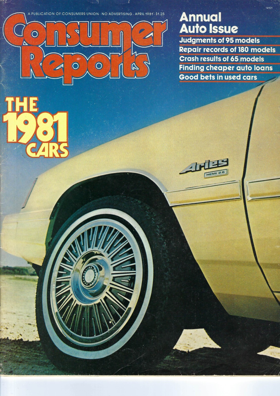 1972-83 1984 85 86 87 88 89 90 91 Consumer Reports Annual Auto Issues-New cars