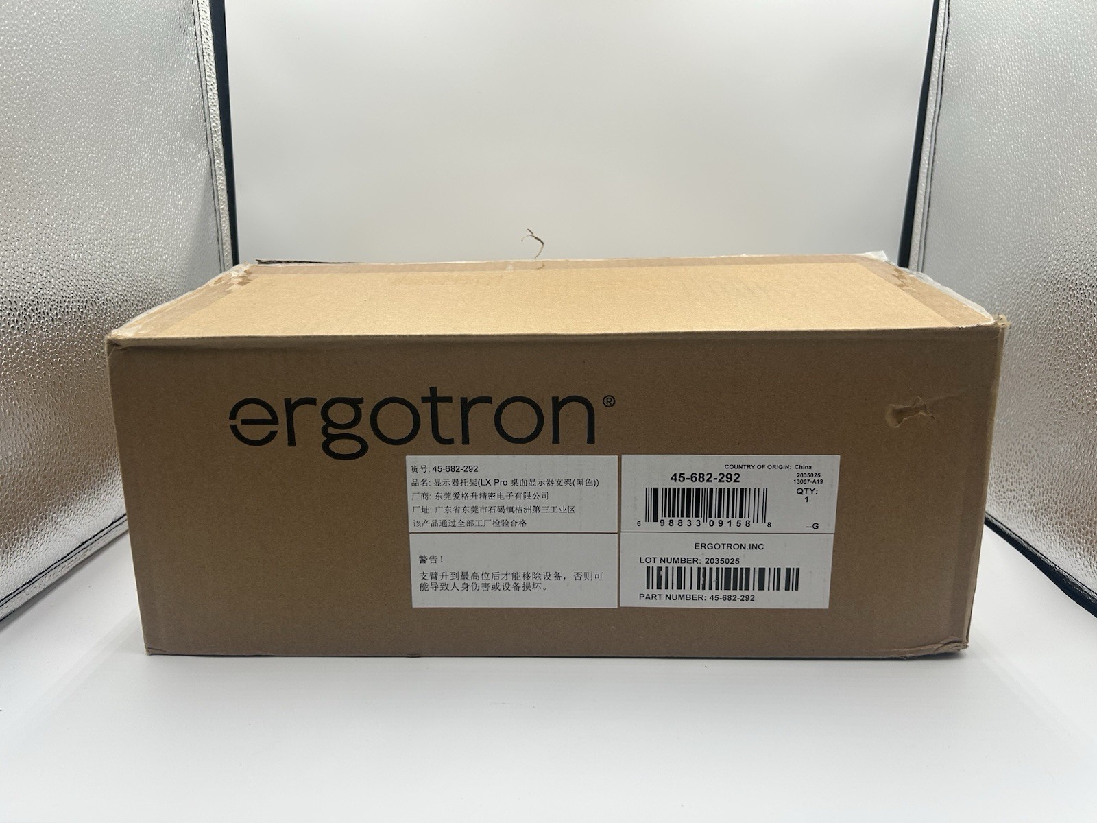 Ergotron LX Pro Monitor Arm Single display Desk Mount 45-682-292 Black Ergotron LX Pro Monitor Arm Single display Desk Mount 45-682-292 Black