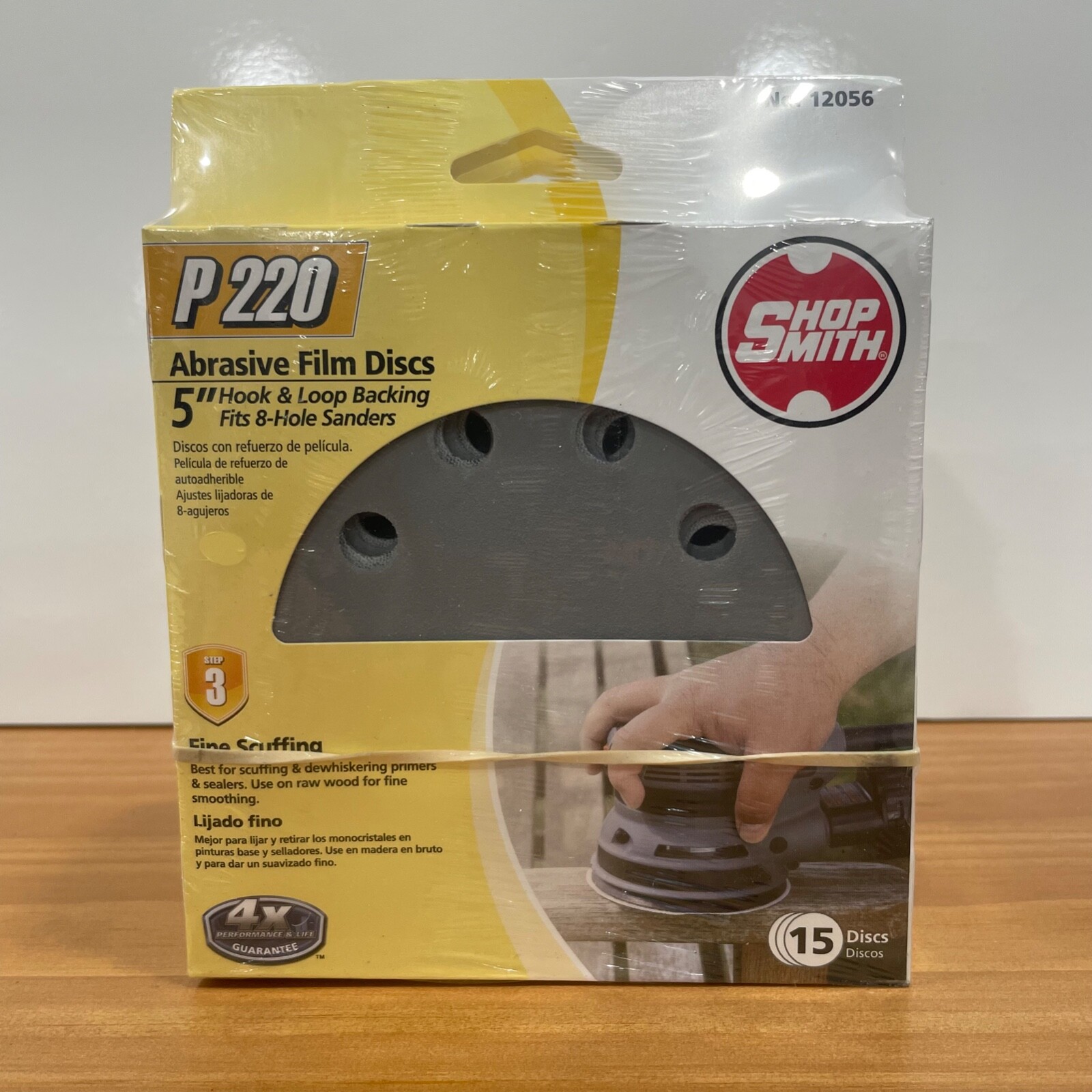 75 Shopsmith P220 Grit Sanding Film Discs 5\