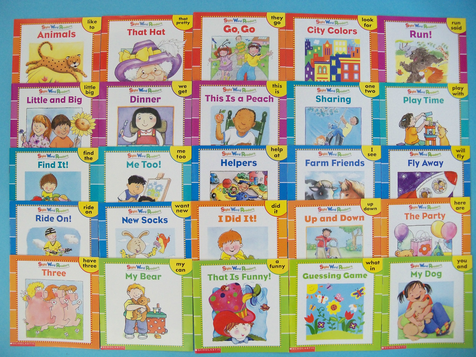 Sight Word Readers Childrens Books Lot 25 