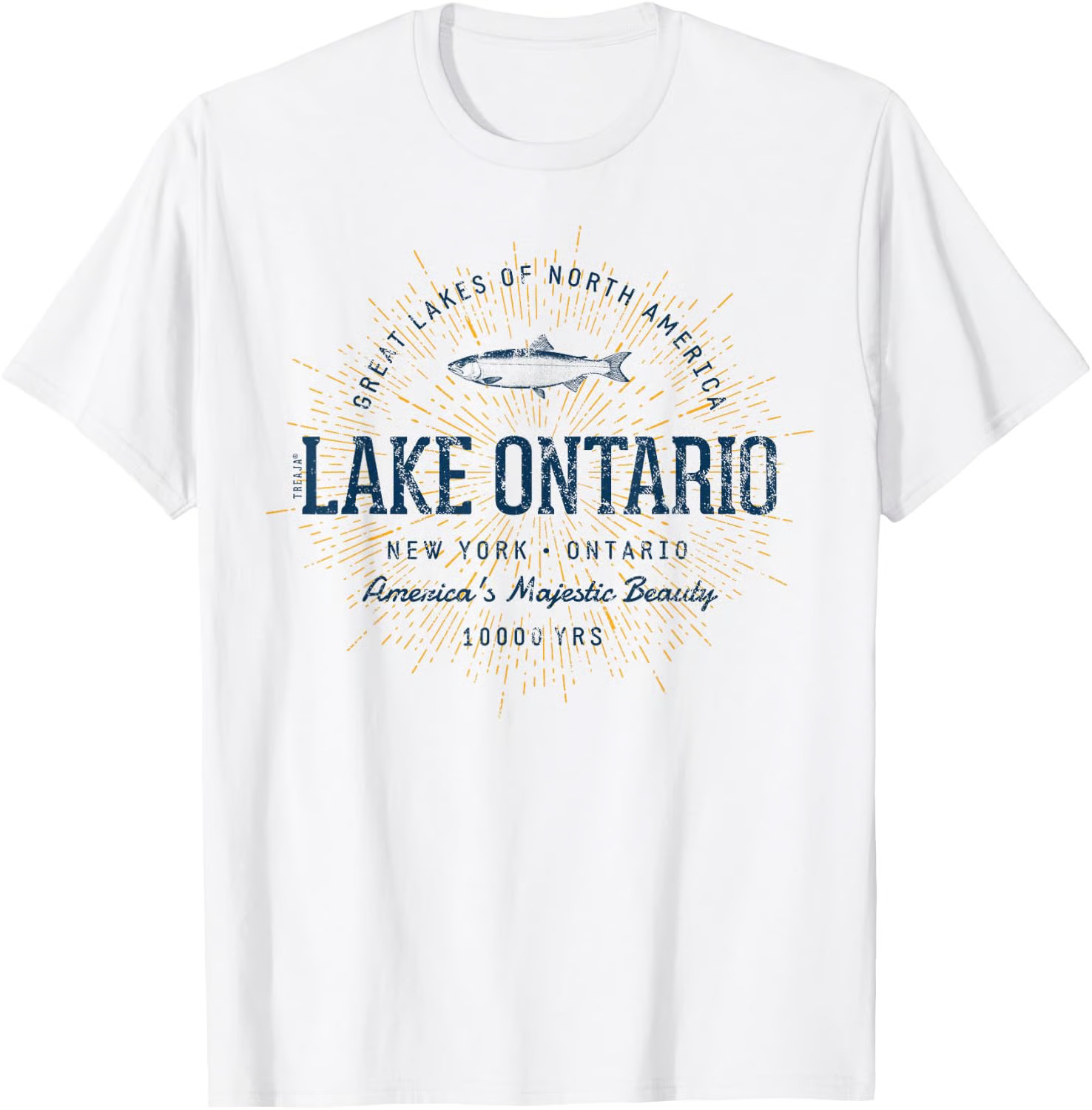 Retro Style Vintage Lake Ontario T-Shirt