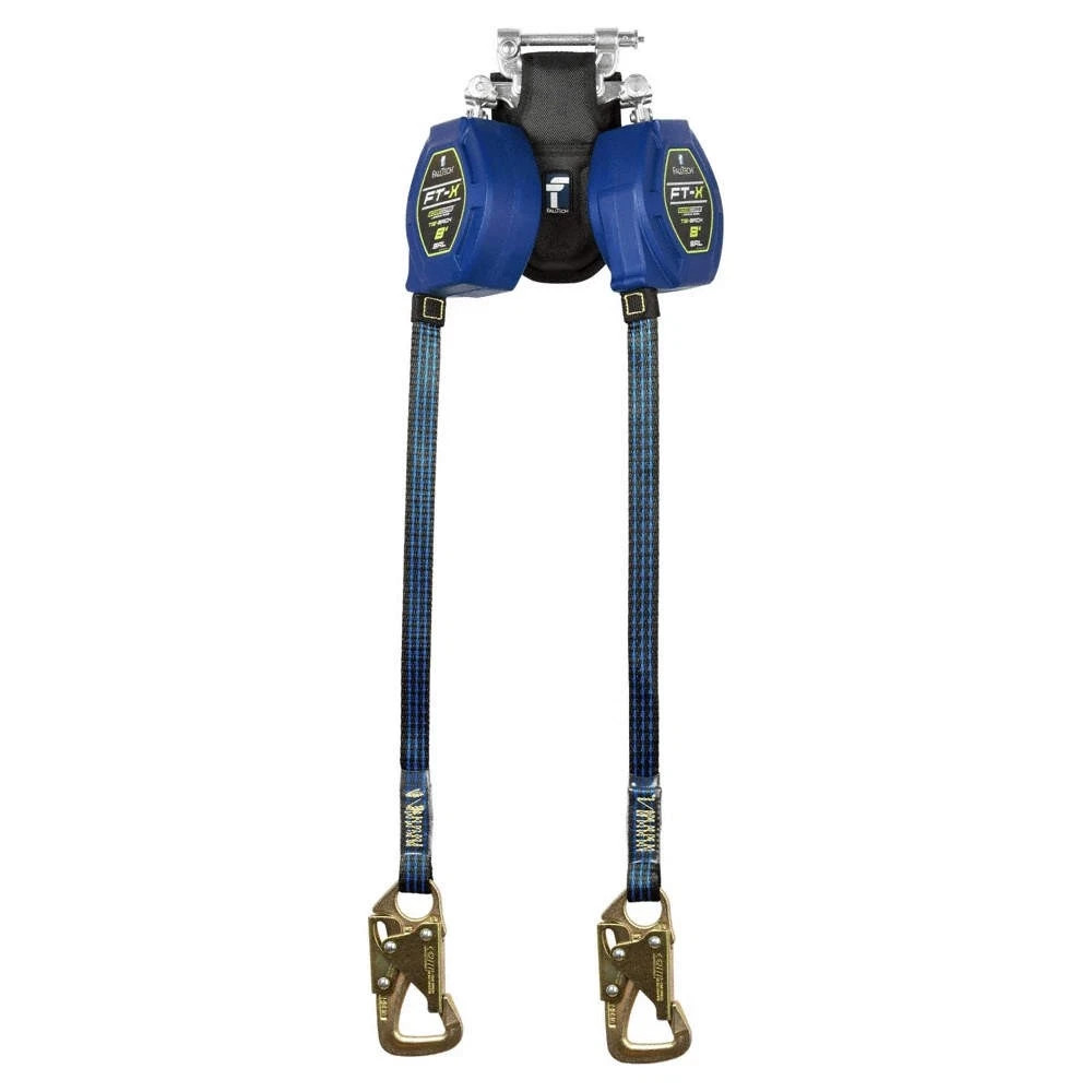 FallTech 84108TP8S FT-X EdgeCore Twin Leg Tie-Back Class 2 Leading Edge SRL 8 Ft FallTech 84108TP8S FT-X EdgeCore Twin Leg Tie-Back Class 2 Leading Edge SRL 8 Ft