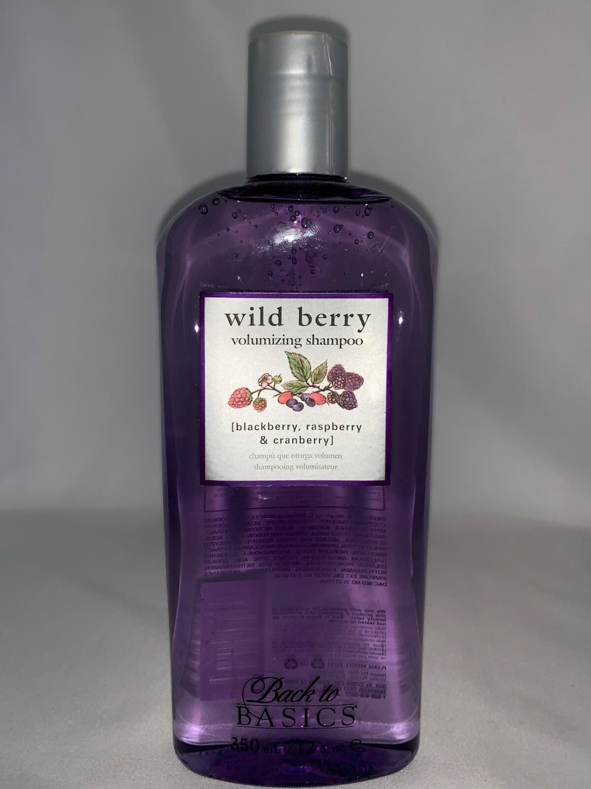 Back to Basics Volumizing Wild Berry Shampoo 12fl. oz. Back to Basics Volumizing Wild Berry Shampoo 12fl. oz.