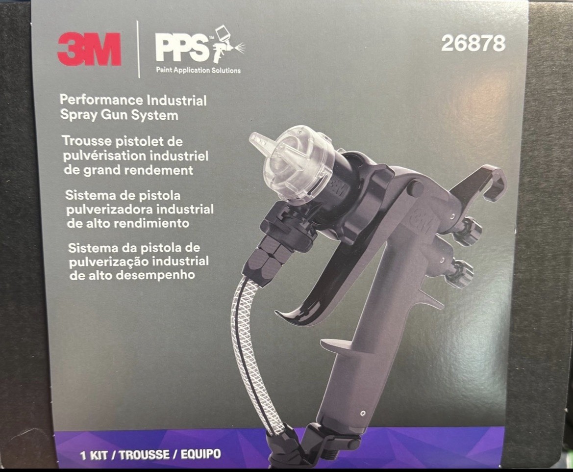 3M Performance Industrial Spray Gun Starter Kit, 26878 3M Performance Industrial Spray Gun Starter Kit, 26878