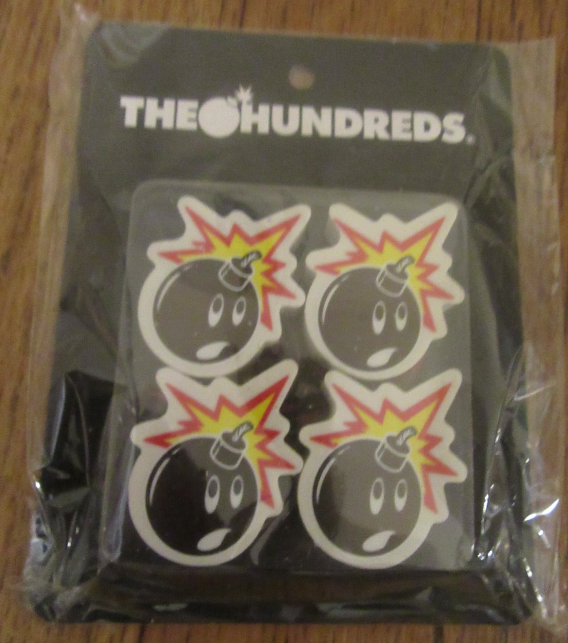 The Hundreds Adam Bomb Pencil Eraser Pack Brand New NWOT Free U.S. Shipping