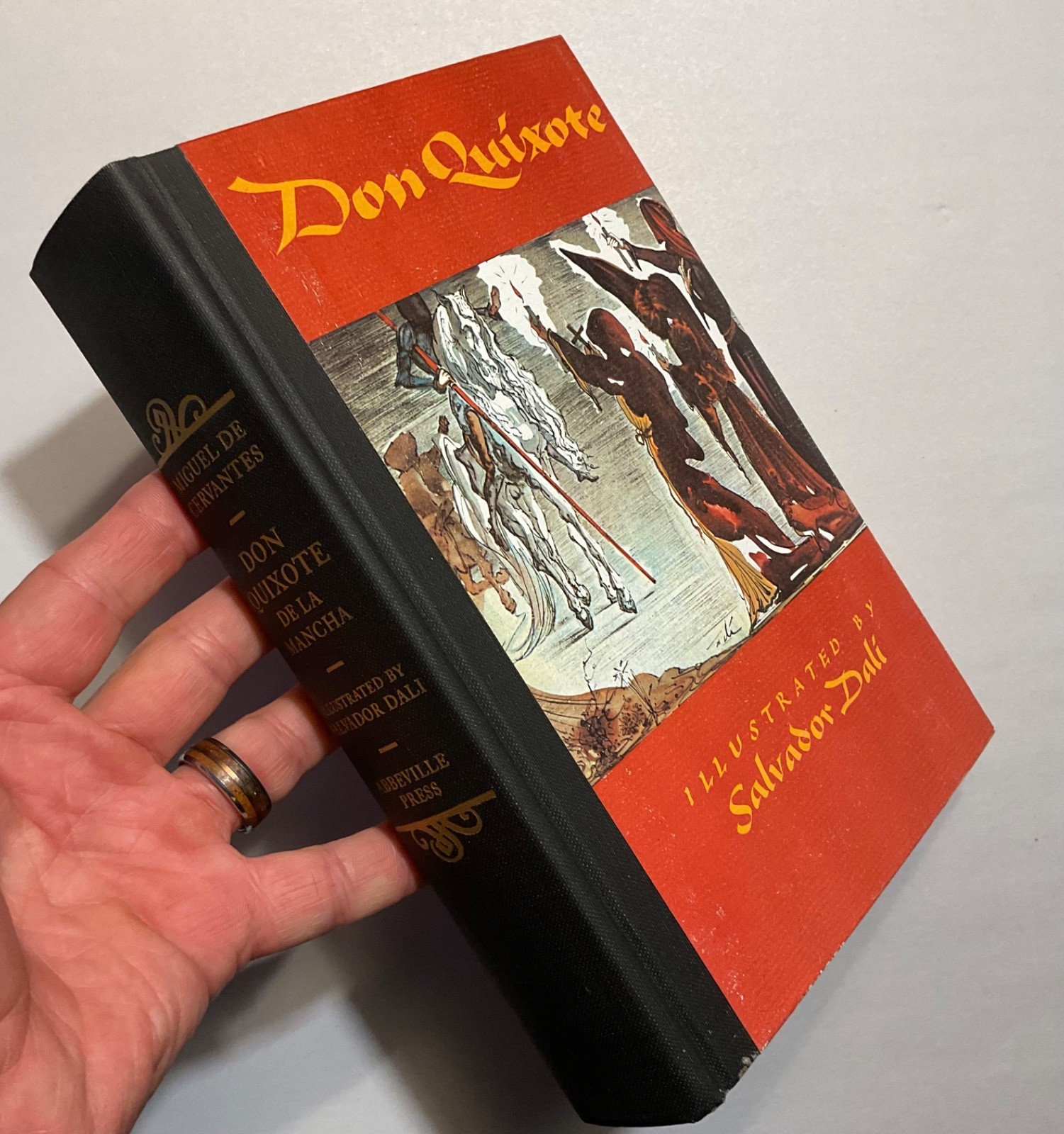 Don Quixote Illustrated Salvador Dali Abbeville 1979 HC Near Fine Color Don Quixote Illustrated Salvador Dali Abbeville 1979 HC Near Fine Color