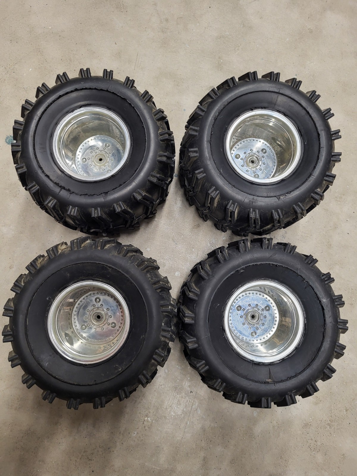 Vintage Kyosho USA-1 Wheels Rims For Electric Truck Original RC Parts 1990s Vintage Kyosho USA-1 Wheels Rims For Electric Truck Original RC Parts 1990s