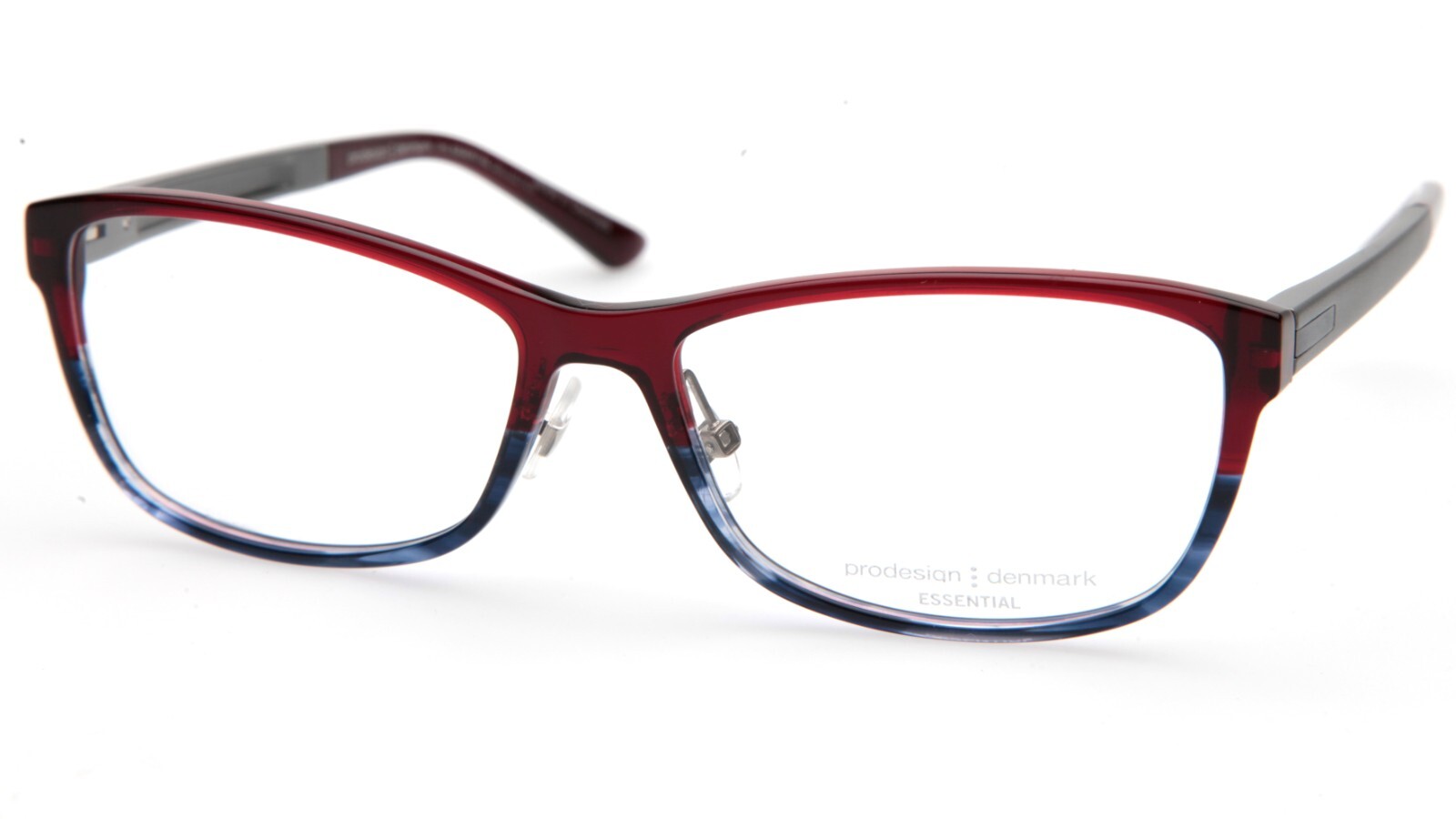 NEW PRODESIGN DENMARK 1796-1 c.4044 Red EYEGLASSES 55-15-140 B36mm