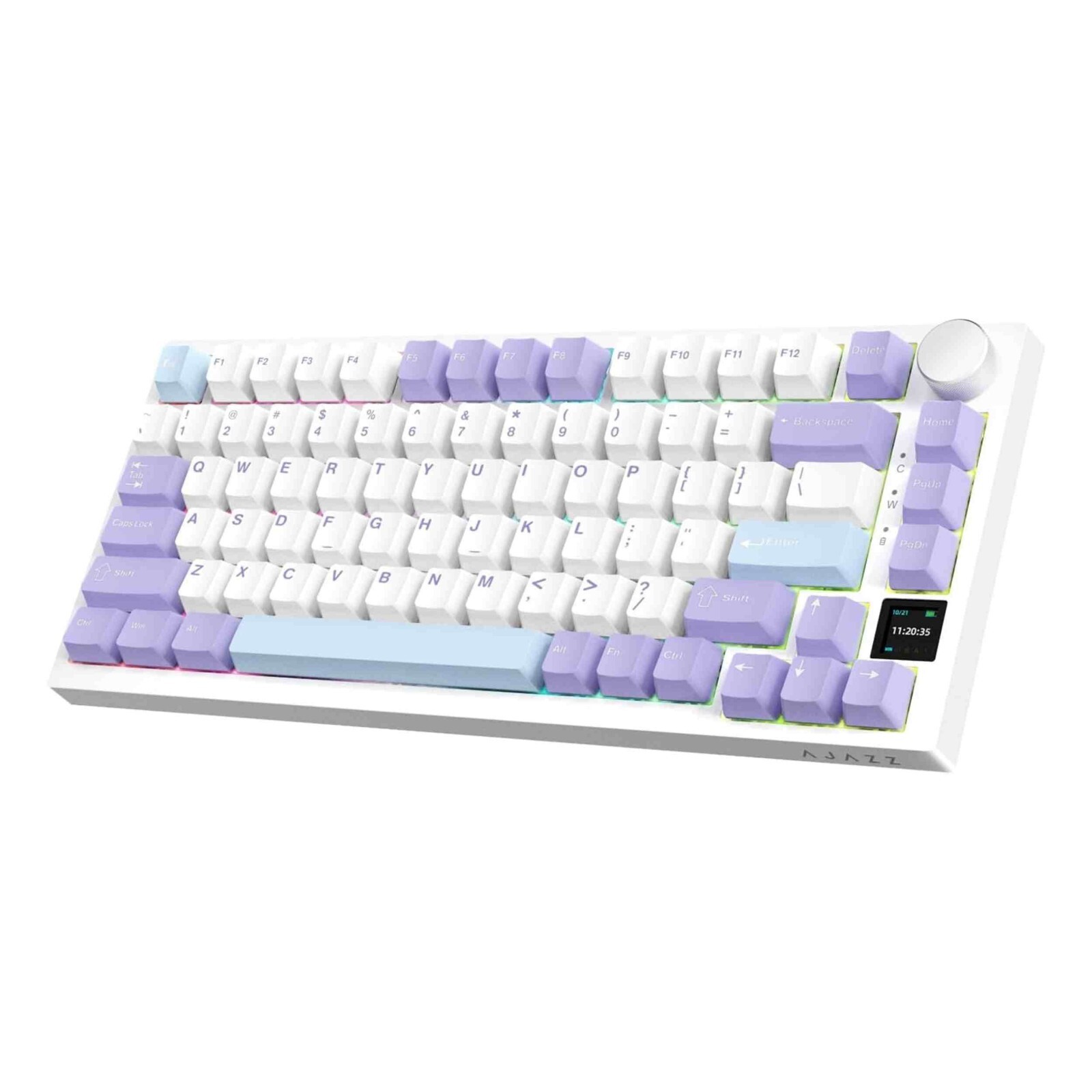 AJAZZ AK820 Pro Wireless Mechanical Gaming Keyboard Hot Swappable TFT Display