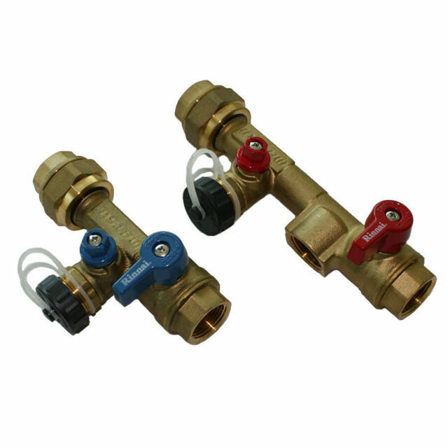 Rinnai MIVK-T-LW In-Line Isolation Valve Kit For Water Heaters