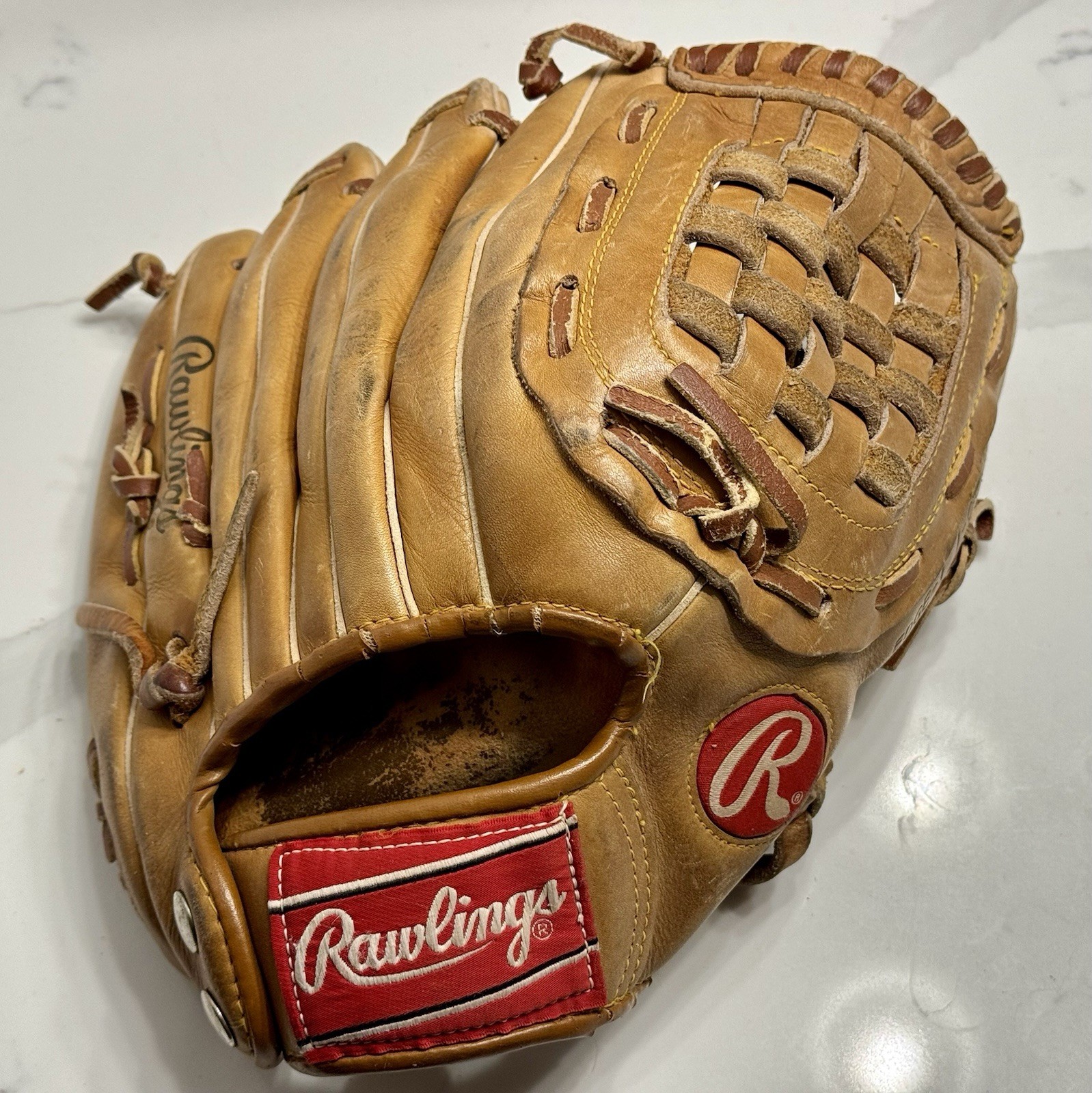Rawlings Ken Griffey Jr RBG6GS 12.5” Vintage Baseball Glove Fastback Basket Web