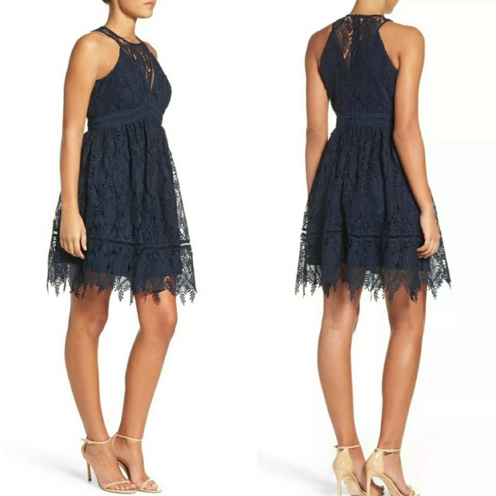 NEW Chelsea28 Fit & Flare Eyelash Lace Dress NEW Chelsea28 Fit & Flare Eyelash Lace Dress