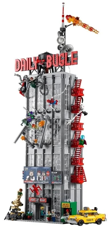 NEW 3772 Marvel Daily Bugle Building Block Set W/ FIGS NEW 3772 Marvel Daily Bugle Building Block Set W/ FIGS