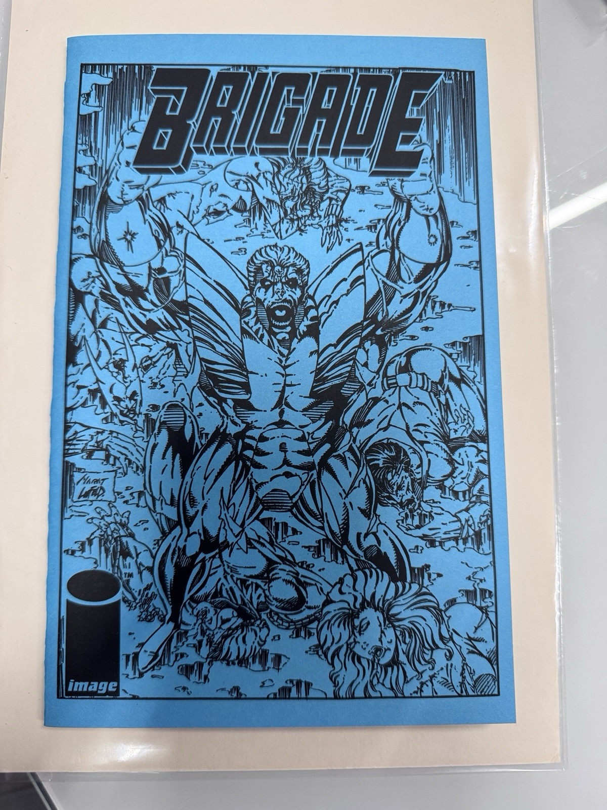 1993 Image Brigade Vol. 2 No. 1 Very Scarce Ashcan Edition 1993 Image Brigade Vol. 2 No. 1 Very Scarce Ashcan Edition