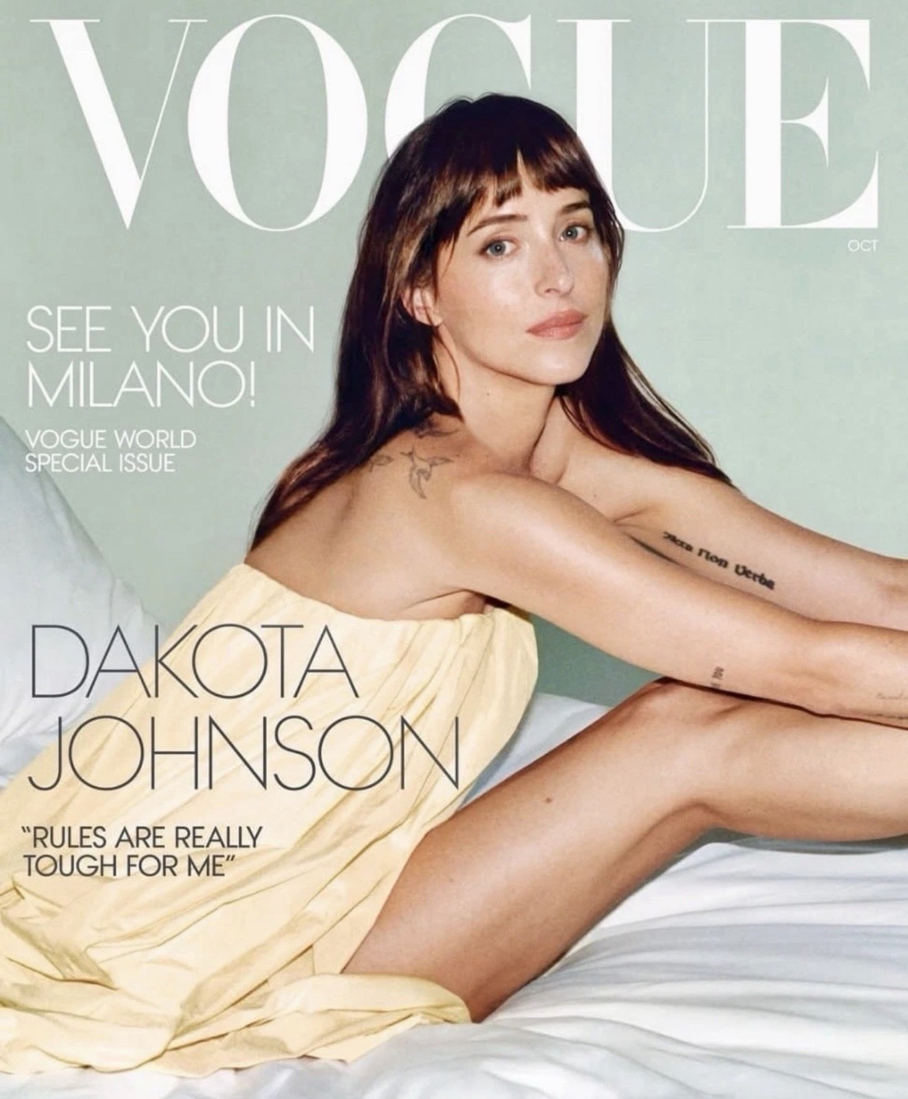 DAKOTA JOHNSON - Vogue Magazine - Vogue World Special October 2026 - Pre Sale