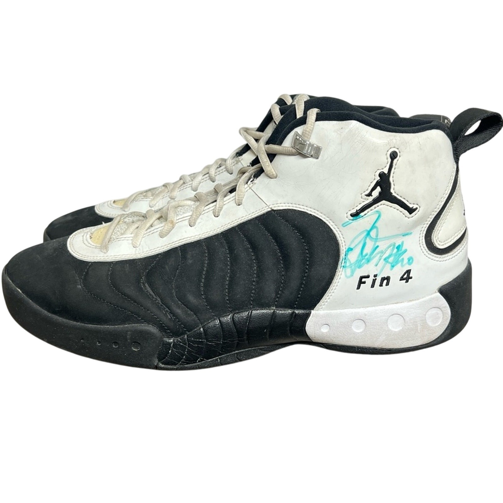 Jordan Jumpman Pro Michael Finley PE Game Worn Sample Tim Hardaway AUTOGRAPH 🔥