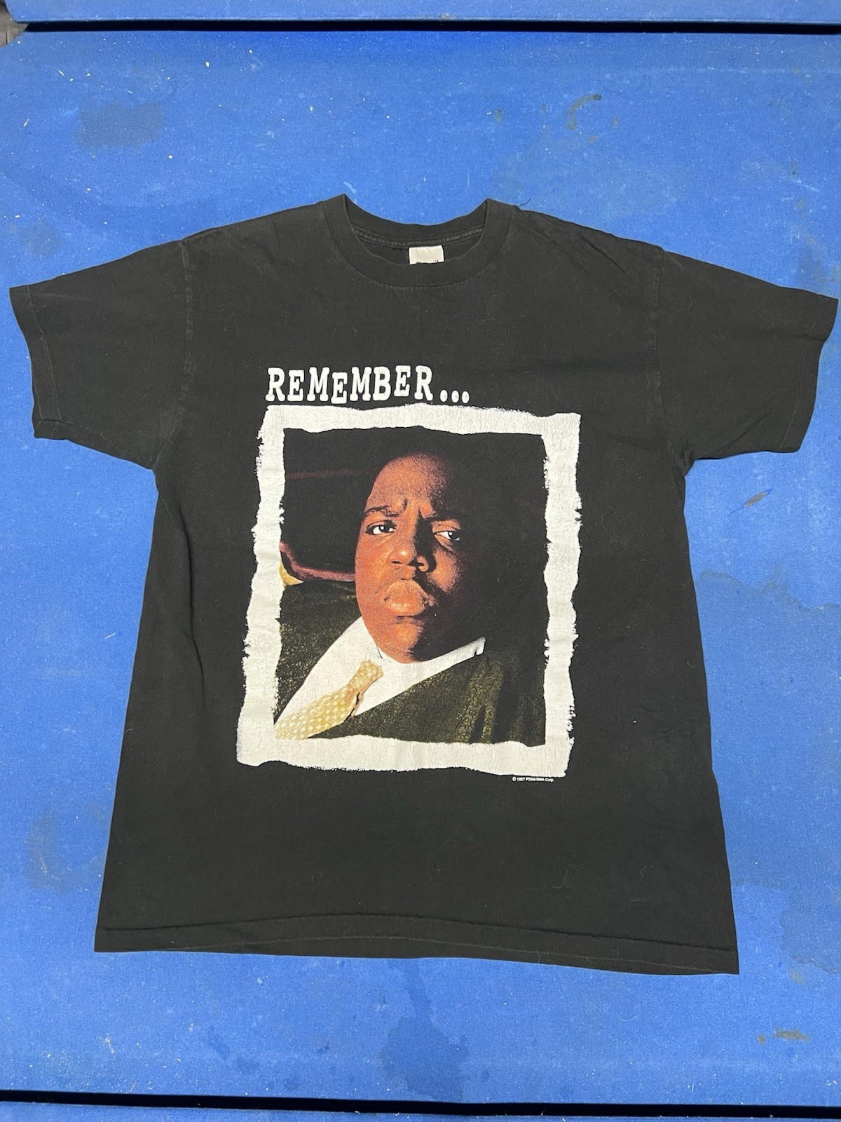 Vintage 90\'s Notorious BIG Remember Tee Large Rap Hip Hop Vintage 90\'s Notorious BIG Remember Tee Large Rap Hip Hop