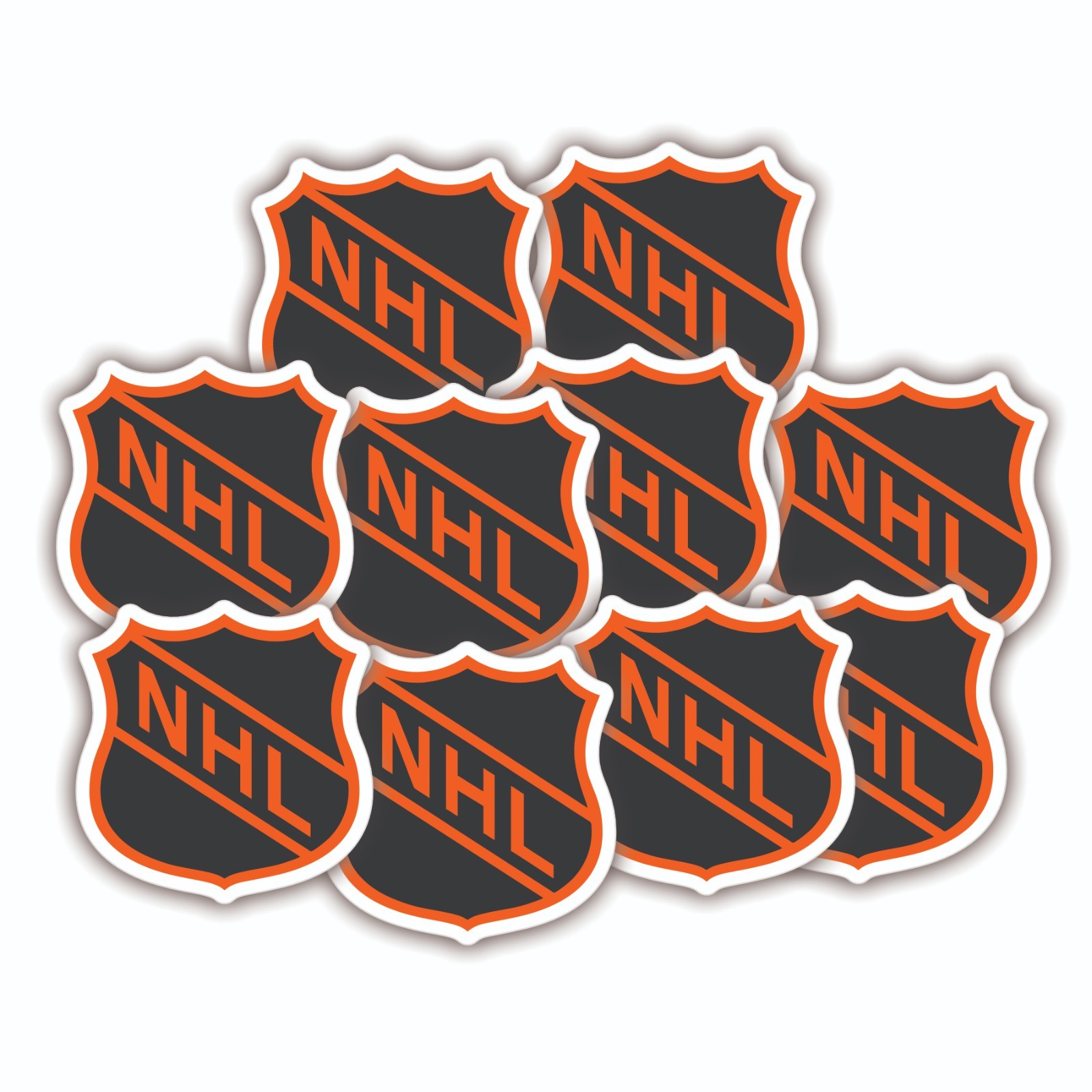 Free Shipping  10 NHL Hockey Classic Logos vinyl decal