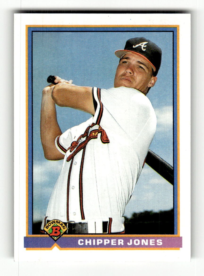 1991 Bowman Chipper Jones RC #569 1991 Bowman Chipper Jones RC #569