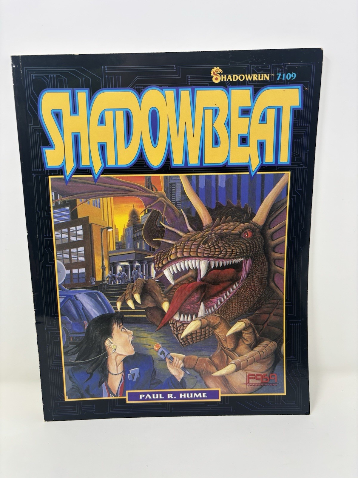 1992 Shadowrun RPG Game Sourcebook Shadowbeat by FASA 7109 1992 Shadowrun RPG Game Sourcebook Shadowbeat by FASA 7109