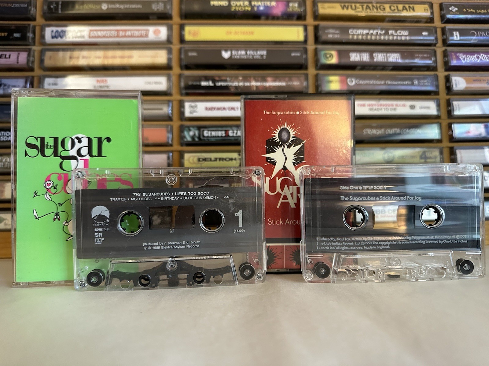 OG The Sugarcubes Cassette Lot X2 VG+ | Bjork Icelandic Alternative Pop Rock OG The Sugarcubes Cassette Lot X2 VG+ | Bjork Icelandic Alternative Pop Rock