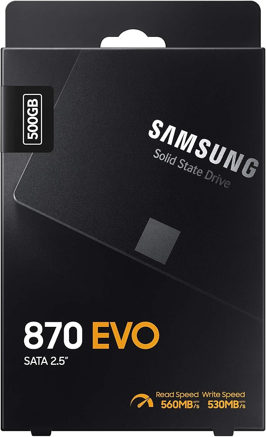 SAMSUNG 870 EVO SATA SSD 500GB 2.5” Internal Solid State Drive, Upgrade PC or La