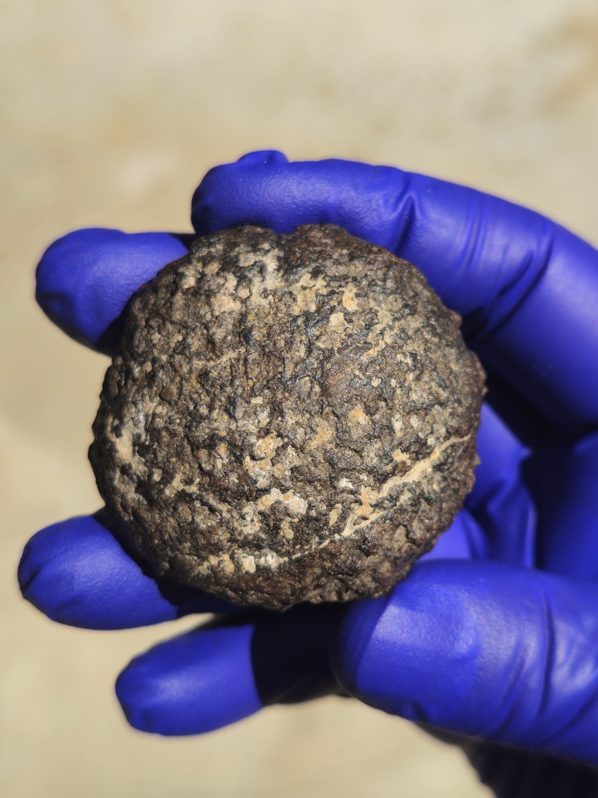 Algeria 2026 UFO Oriented Meteorite Individual UV Reactive