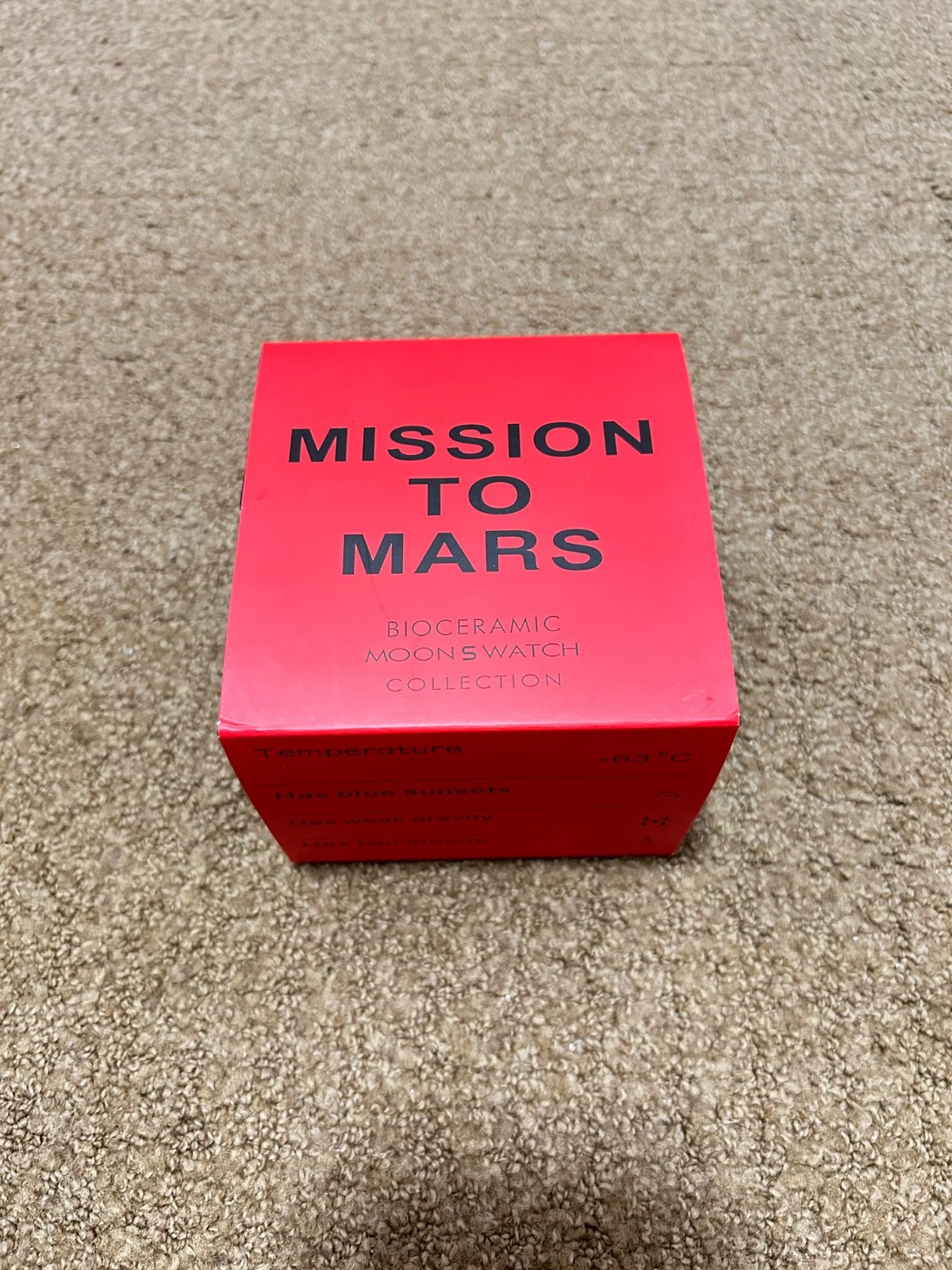 Swatch x Omega Moonswatch Mission to Mars Swatch x Omega Moonswatch Mission to Mars