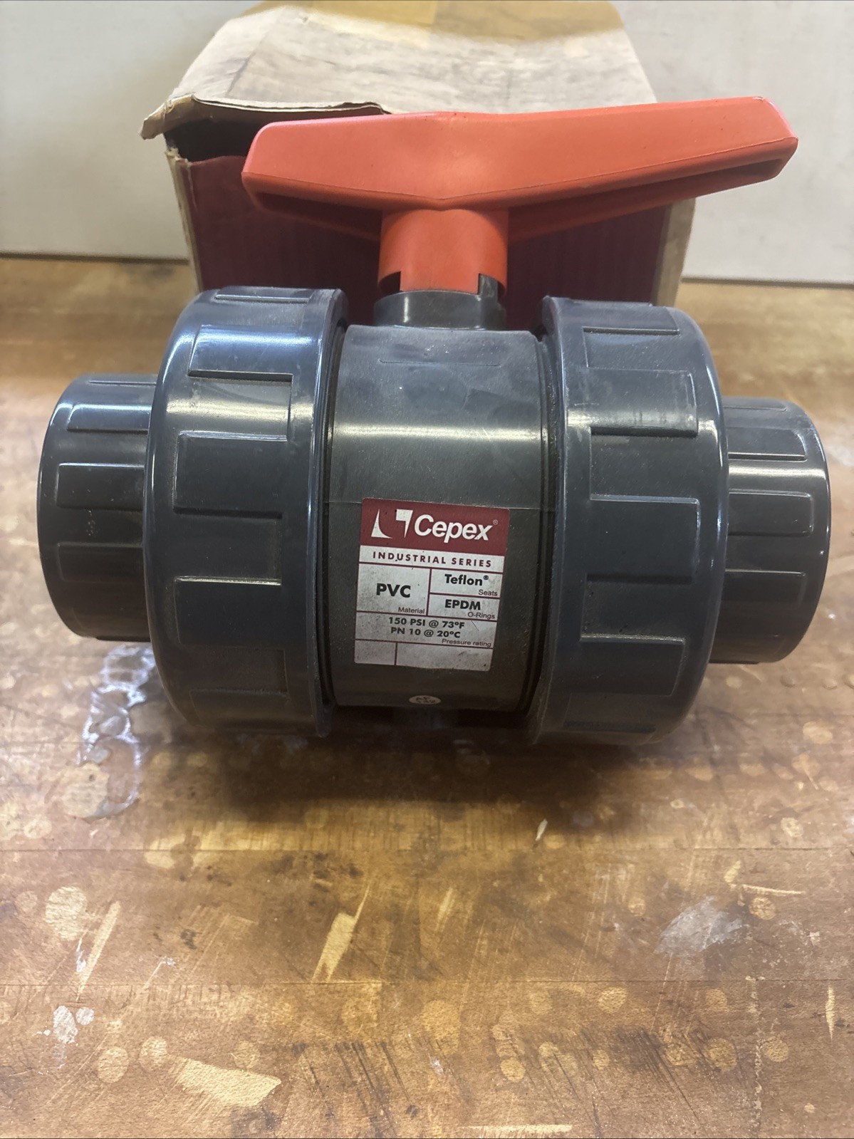 2 1/2” PVC Ball Valve Cepex Industrial