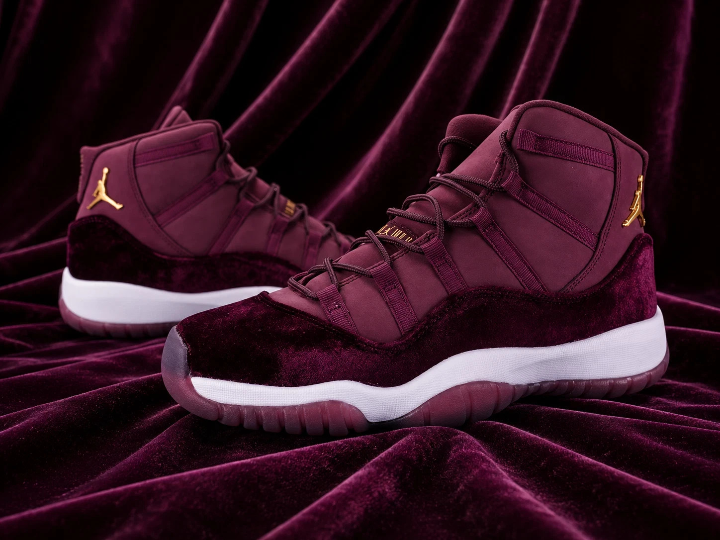 WOMEN\'S Jordan 11 Retro GG Heiress Velvet  Size US 5.5-11 NEW