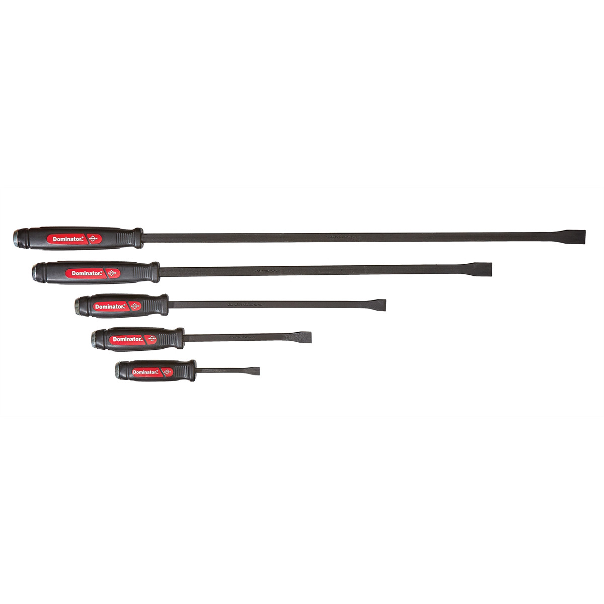 Mayhew 61366 Dominator Curved Pry Bar Set 5 Piece USA Made Heavy Duty Steel Mayhew 61366 Dominator Curved Pry Bar Set 5 Piece USA Made Heavy Duty Steel