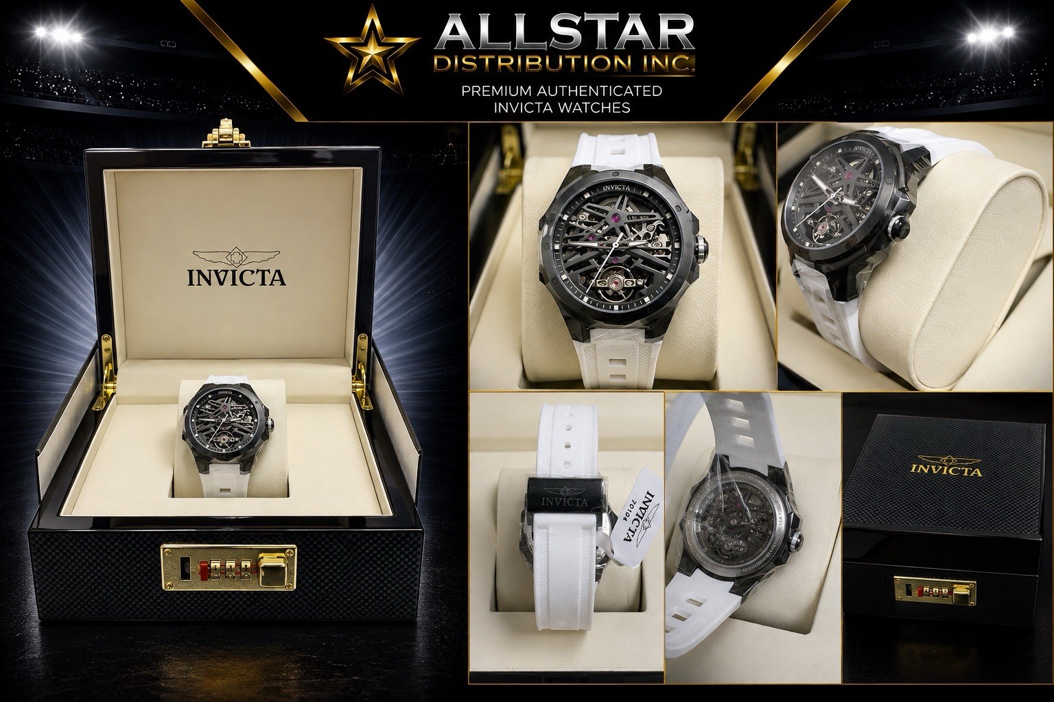 Invicta Celestial Automatic men\'s watch 43m Interchangeable Strap (70104)