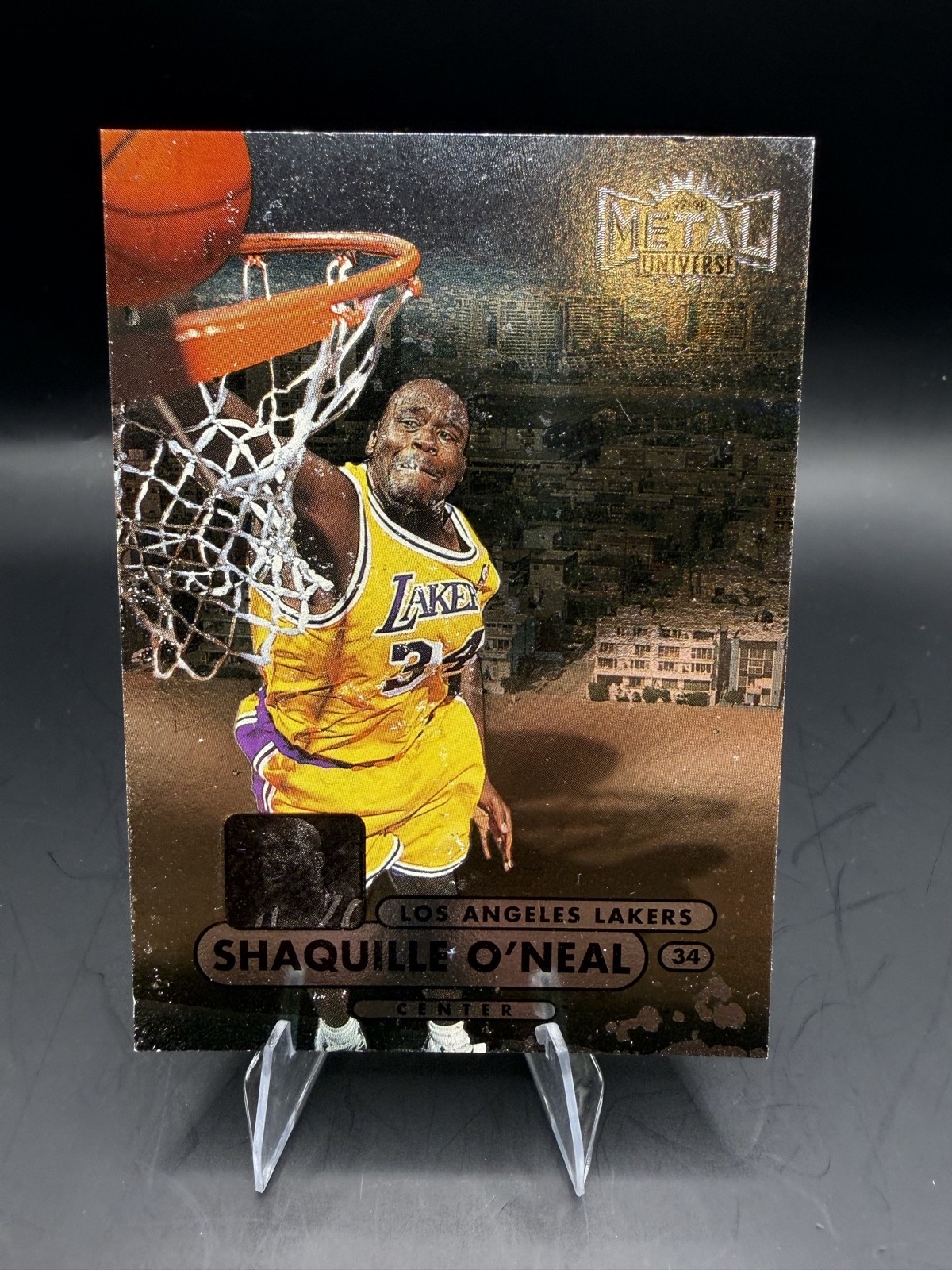 1997-98 Skybox Metal Universe Championship Preview - Shaquille O\'Neal #1