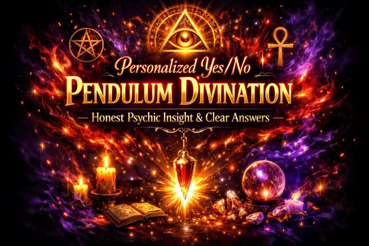 Personalized Yes/No Pendulum Divination – Honest Psychic Insight & Clear Answers