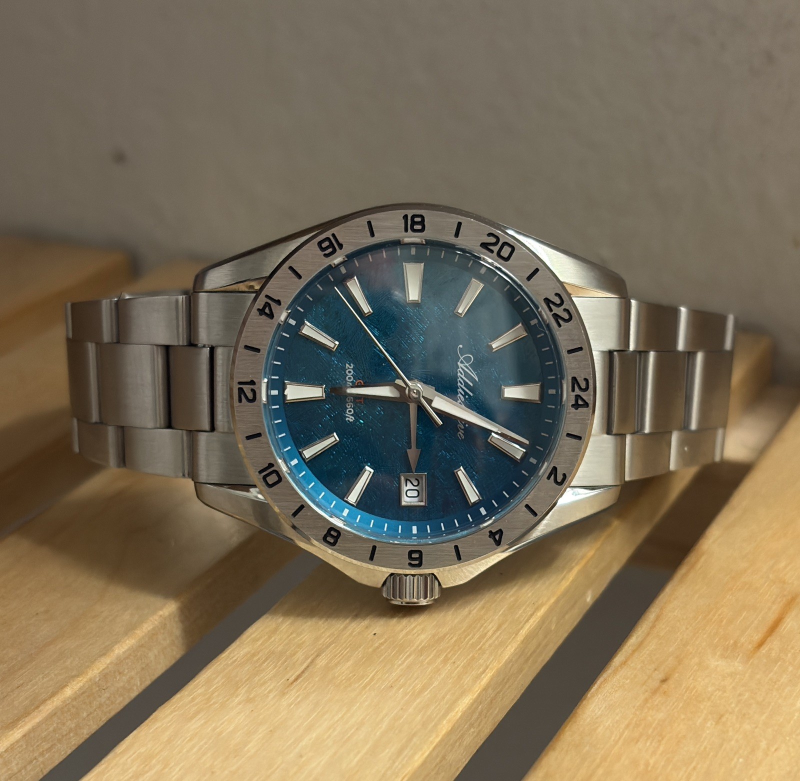 Addiesdive AD2548 GMT Swiss Ronda 515-24H Quartz 38mm 316L Texture Dial Explorer Addiesdive AD2548 GMT Swiss Ronda 515-24H Quartz 38mm 316L Texture Dial Explorer