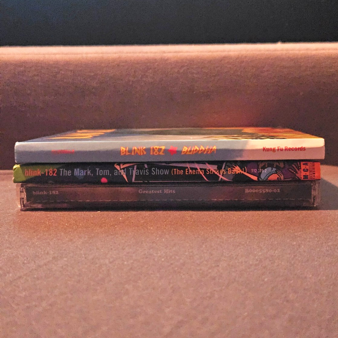 Blink-182 3 CD Lot: Buddha, The Enema Strikes Back, Greatest Hits Blink-182 3 CD Lot: Buddha, The Enema Strikes Back, Greatest Hits