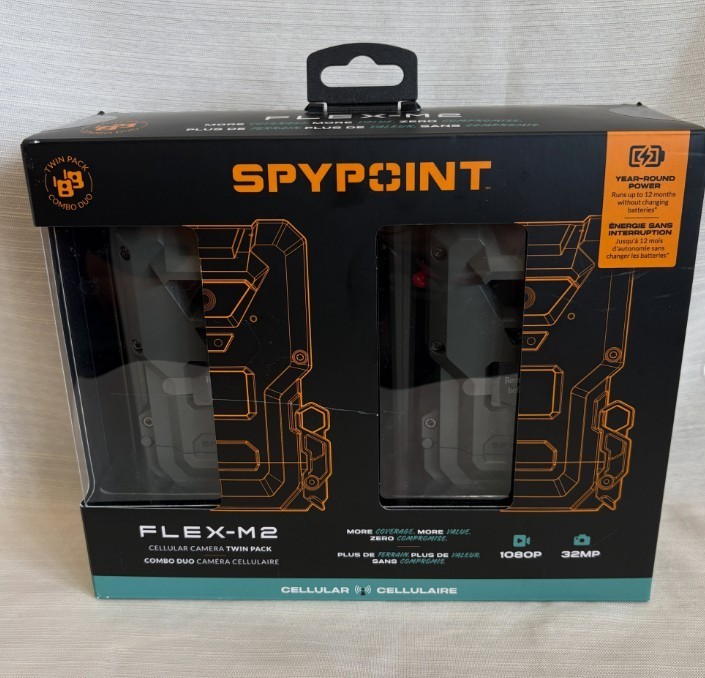 SPYPOINT Flex M2 Twin Pack Cellular Trail Camera SPYPOINT Flex M2 Twin Pack Cellular Trail Camera