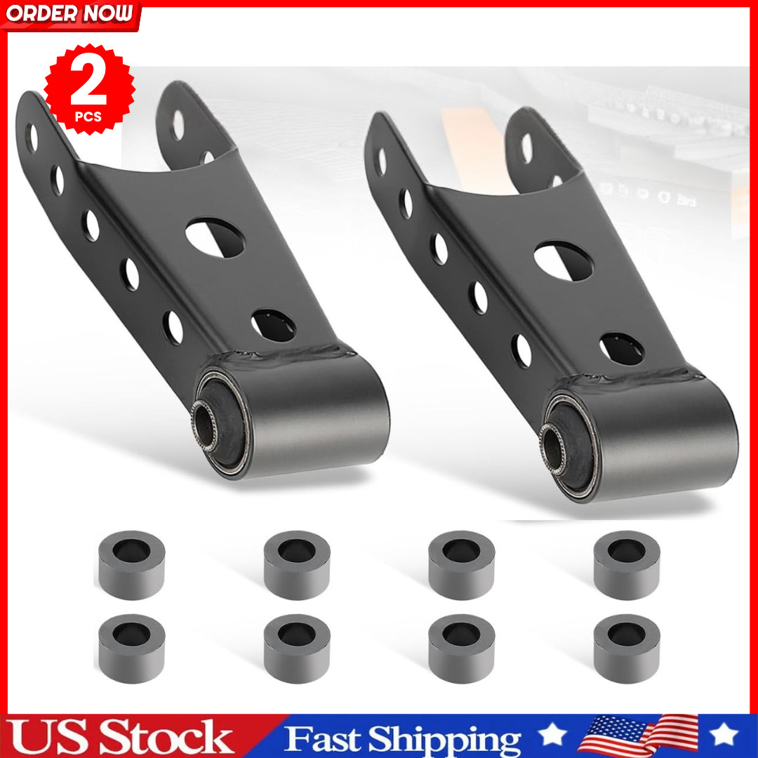 2'-3' Rear Lowering Drop Shackles Kit for 1988-2018 Chevrolet Silverado 1500,...